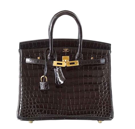 hermes birkin rock 25|Hermes Birkin 25 black crocodile.